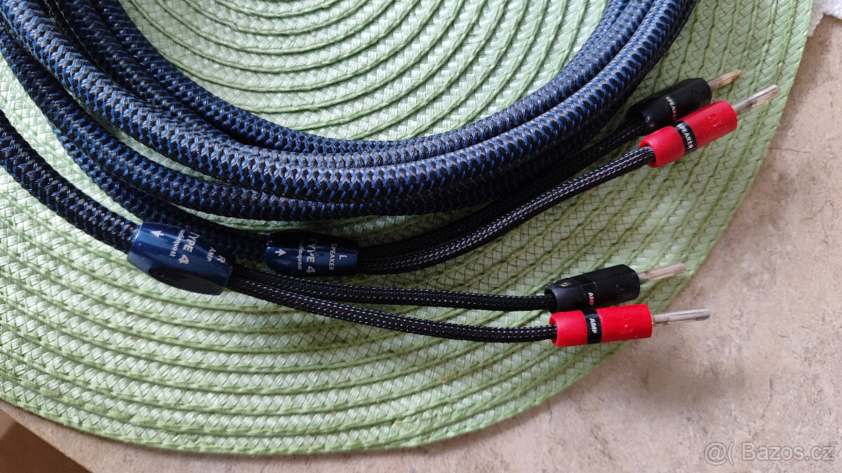 Reprokáble Audioquest Type 4 - 1/2 ceny - 4