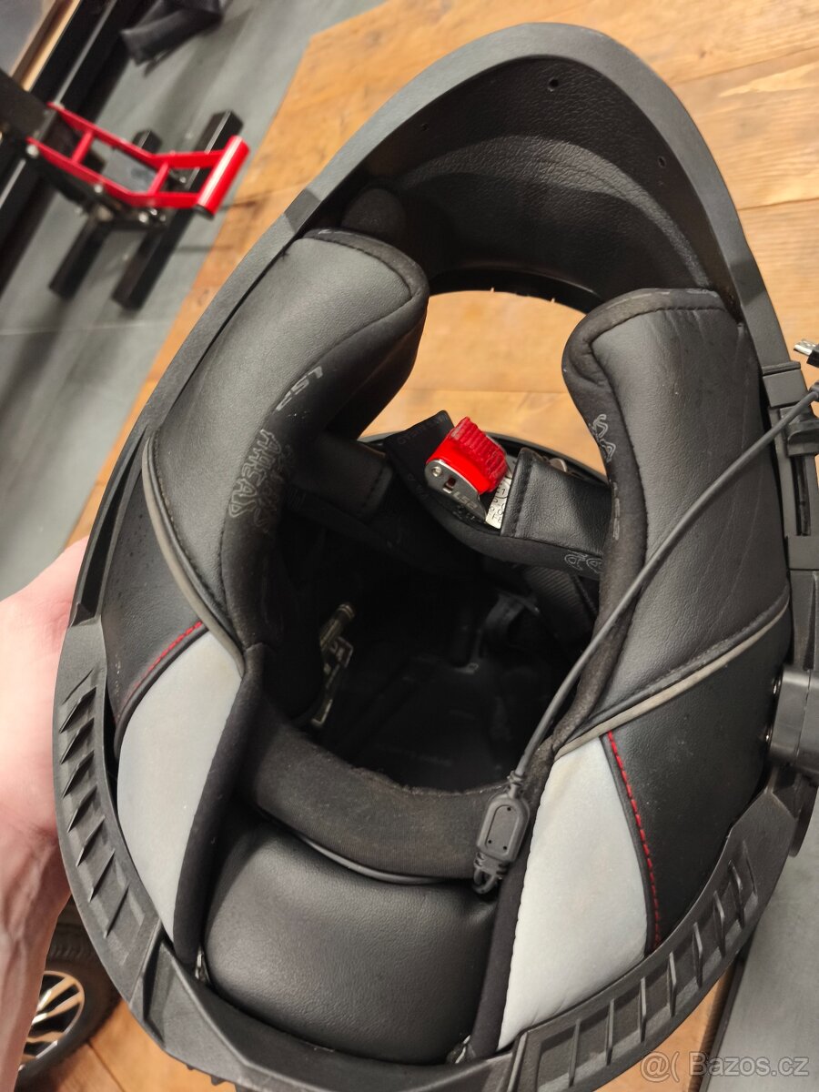 PRILBA LS2 FF800 STORM II SOLID MATNÁ ČIERNA BLENDA M - 4