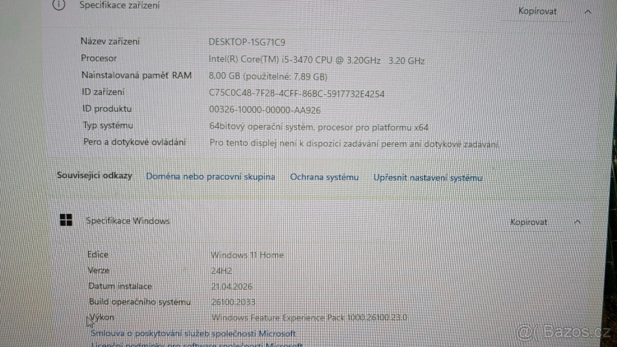 Dell Optiplex 7010 i5 + 19" LCD - 4