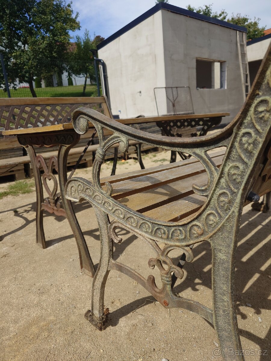 Litinový zahradní nábytek - 4