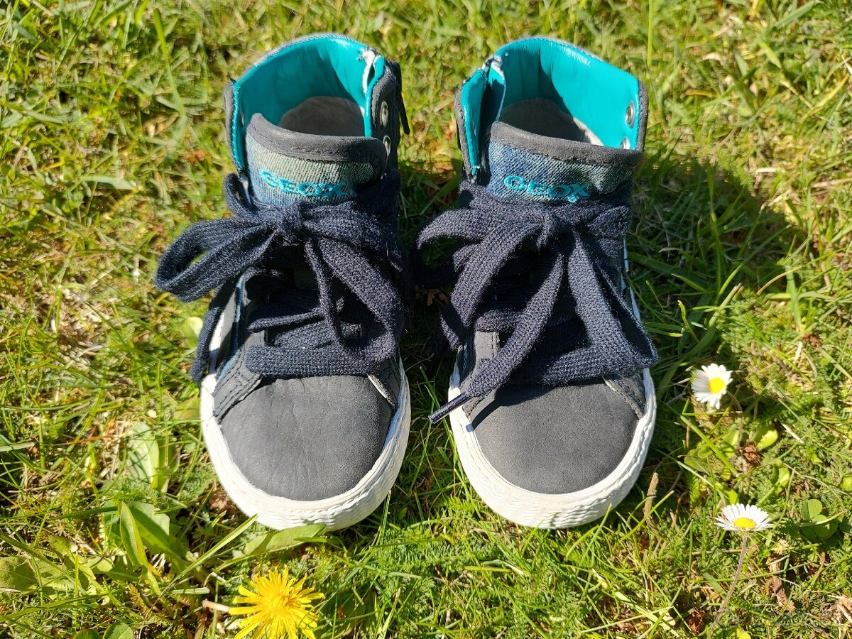 ZÁNOVNÍ Boty GEOX kožené s membránou vel. 25 - 4