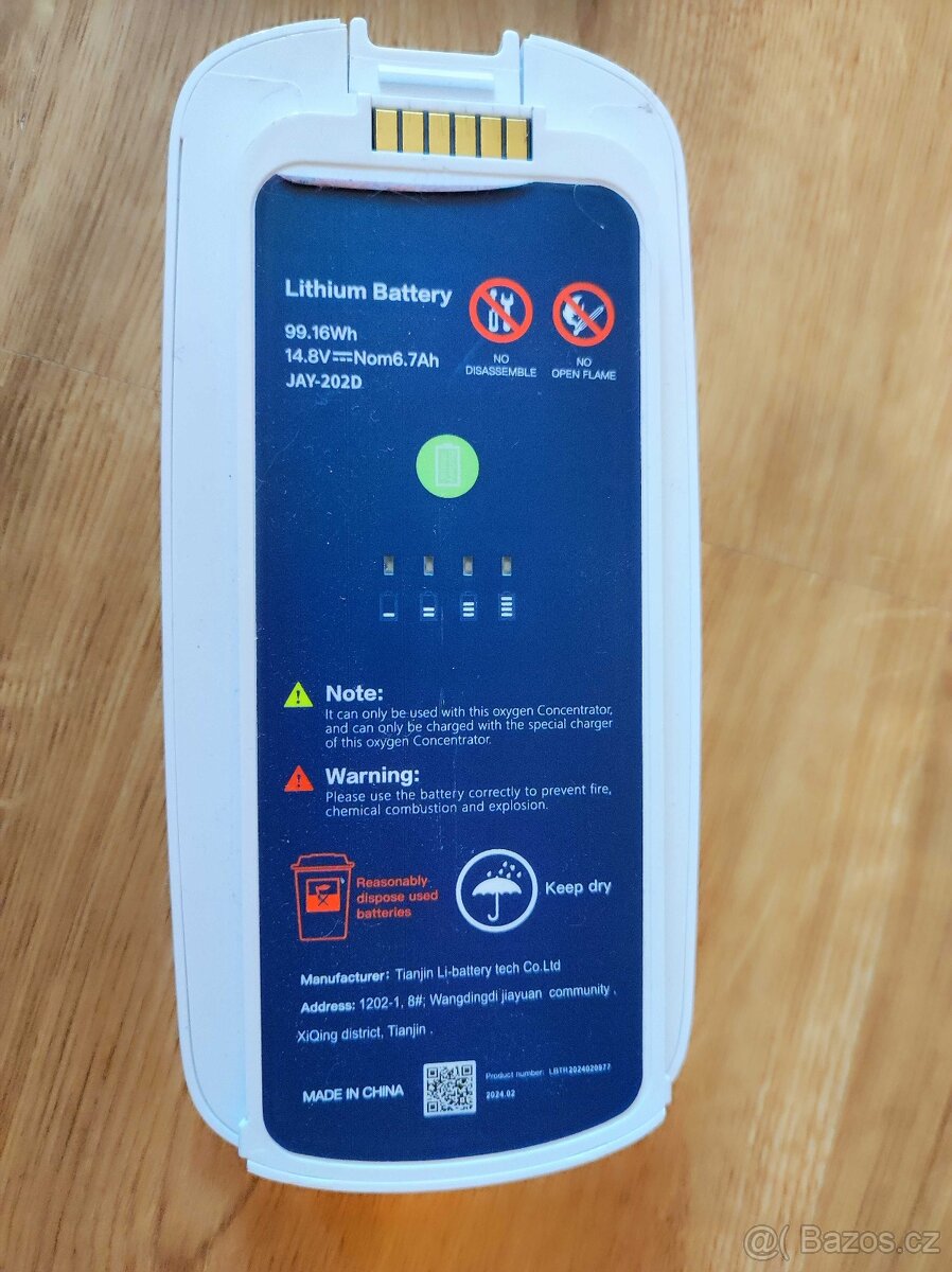 PRODÁM PŘENOSNÝ KONCENTRÁTOR LÉKAŘSKÉHO KYSÍKU - 4