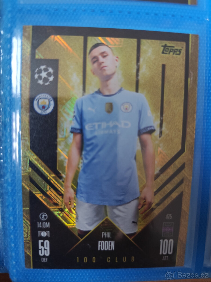 Fotbalové kartičky Match Attax 2024/25 - 100 Club - 4