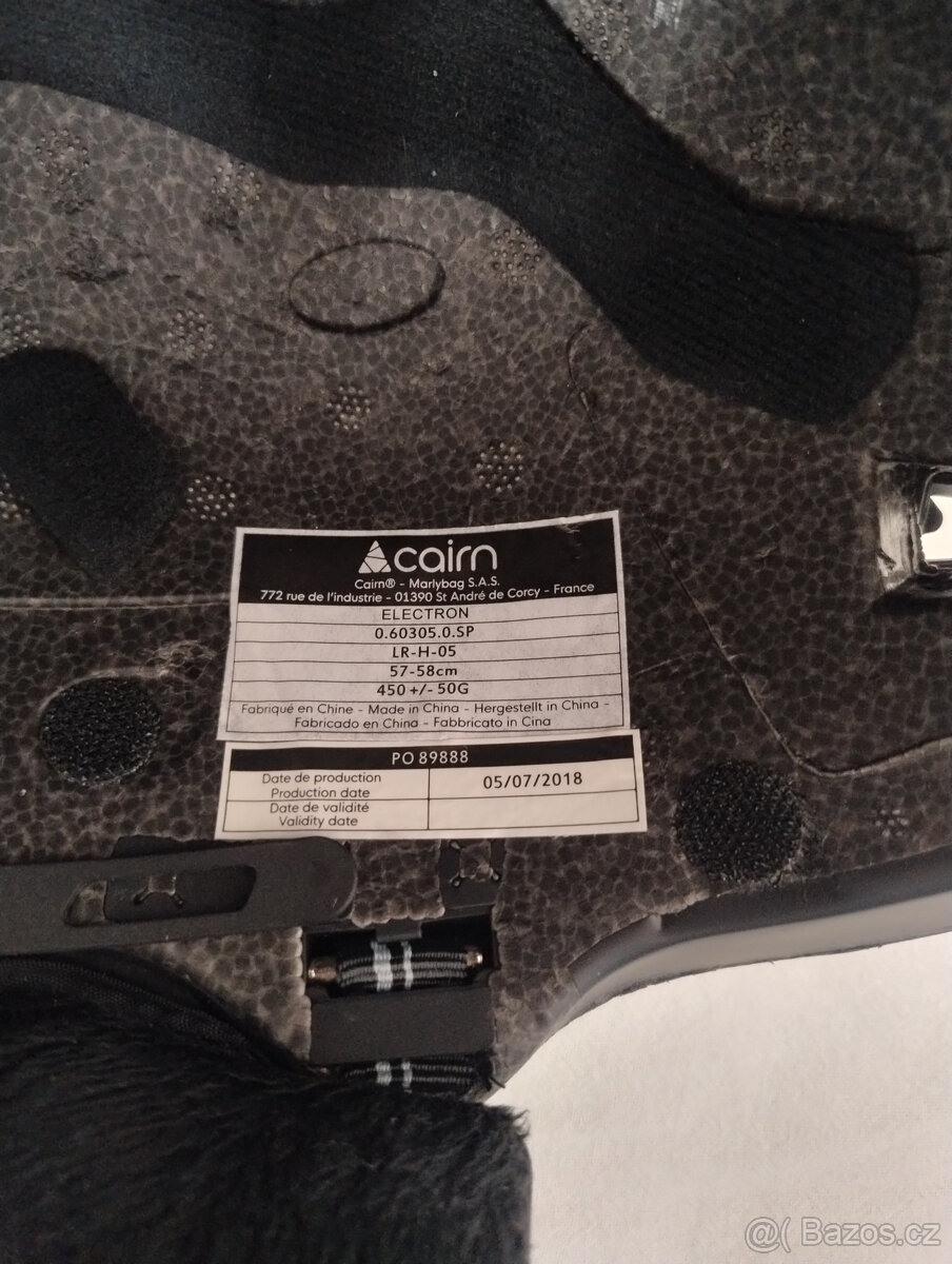 Lyžařská helma Cairn 57-58 cm, výborný stav - 4