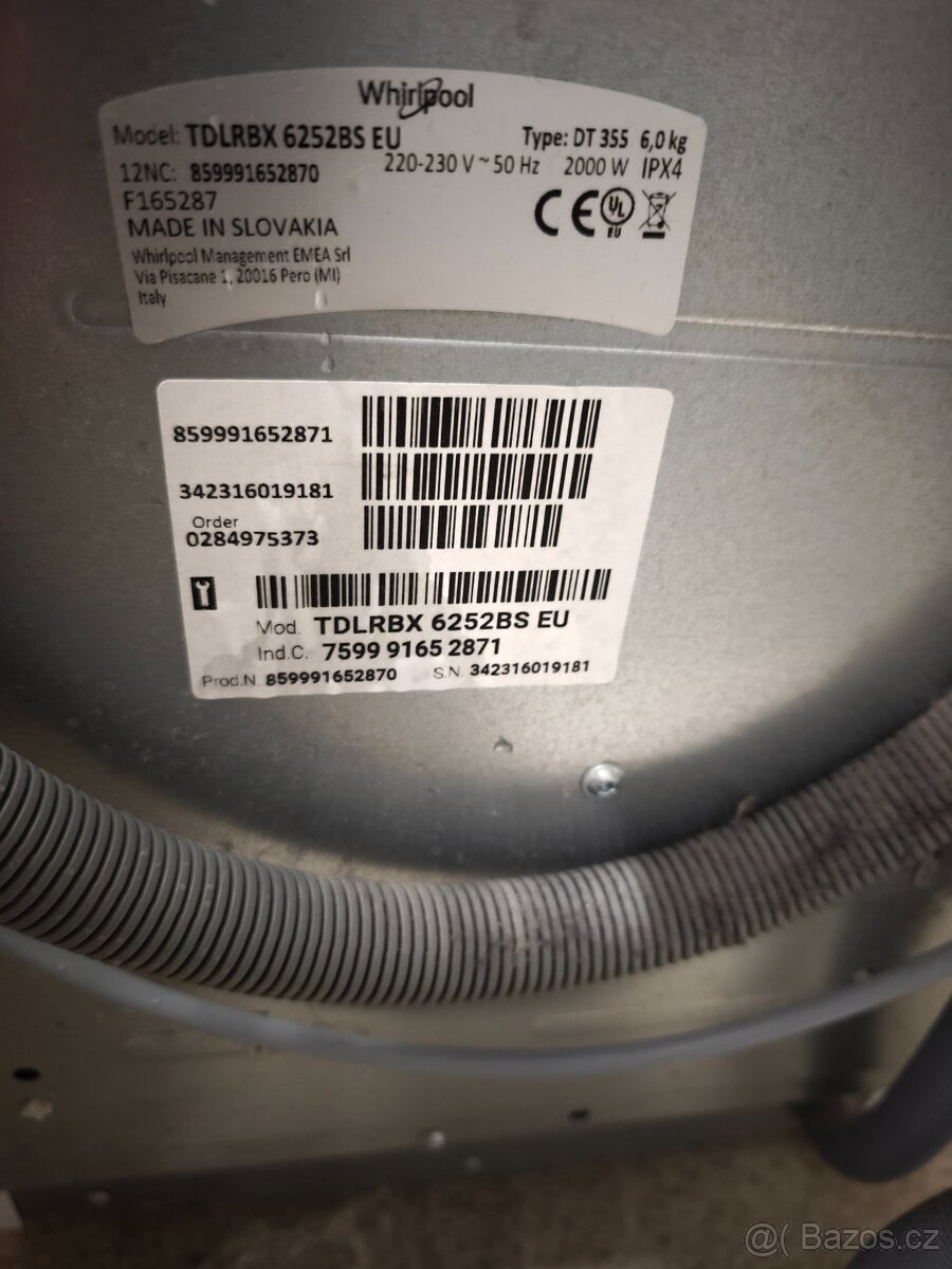 Pračka Whirlpool - 4