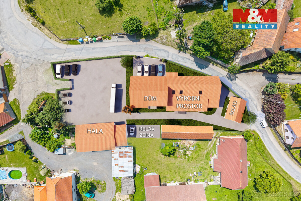 Prodej výrobního objektu, 400 m², Čakov - 4