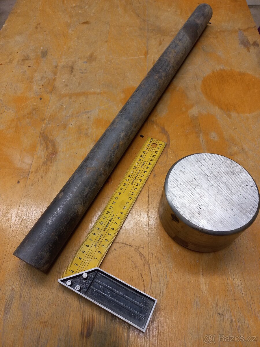 ocel a nerez pro obrábění prodám na soustruh - kulatina - 4