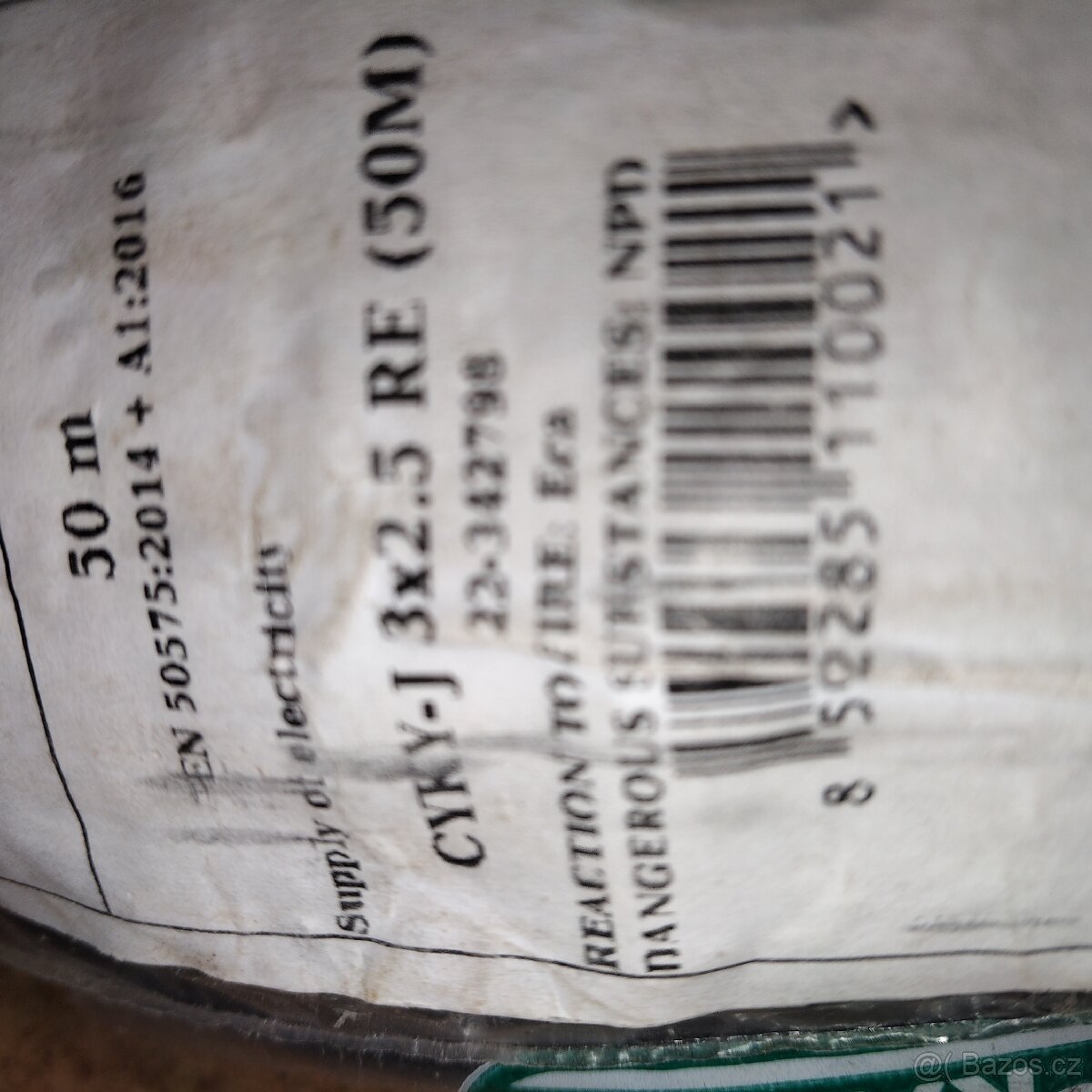 Kabel cyky 3×2,5 měď - 4