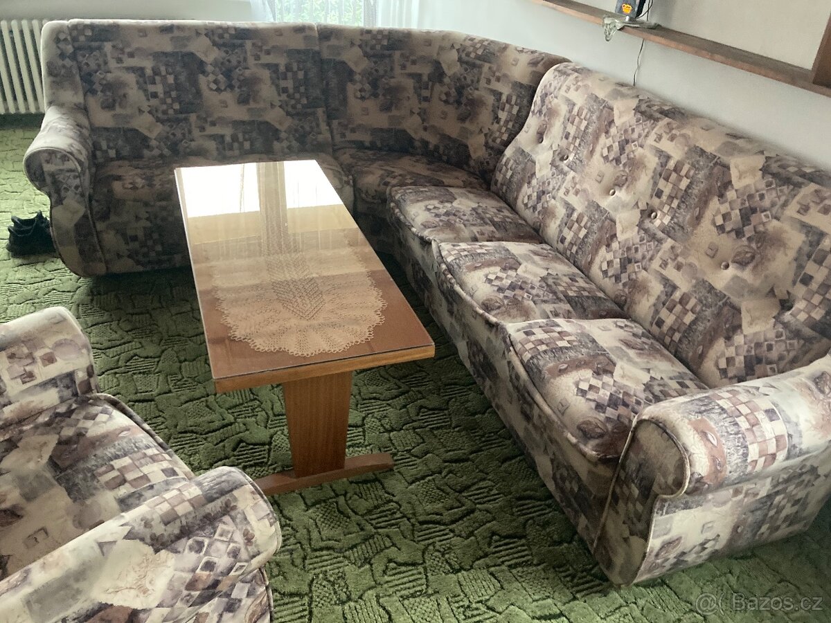 Rohová sedací souprava - 4