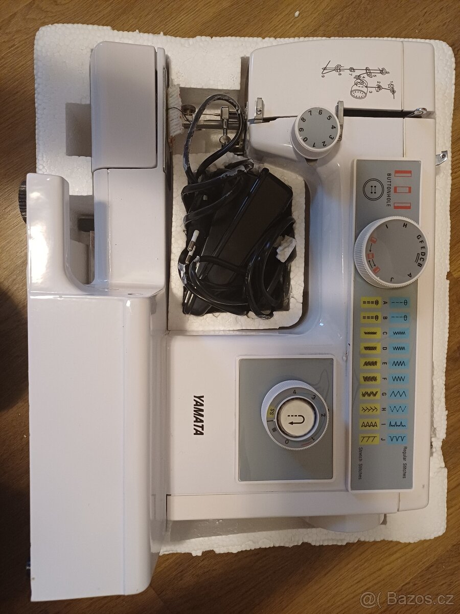 Nový šicí stroj Yamata - 4