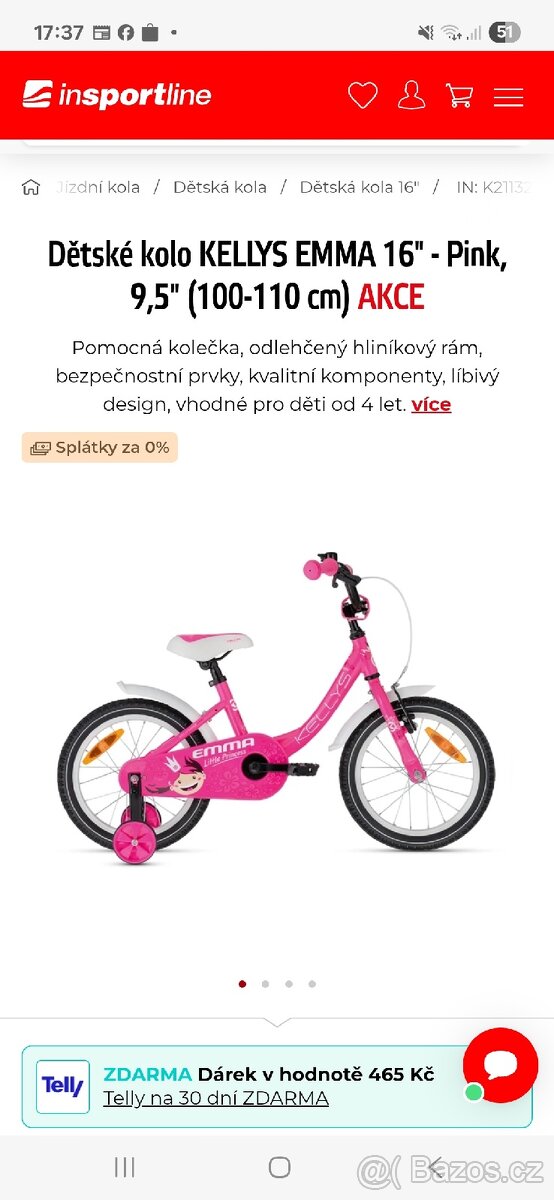 Kellys Emma - Dětské/dívčí kolo - 4