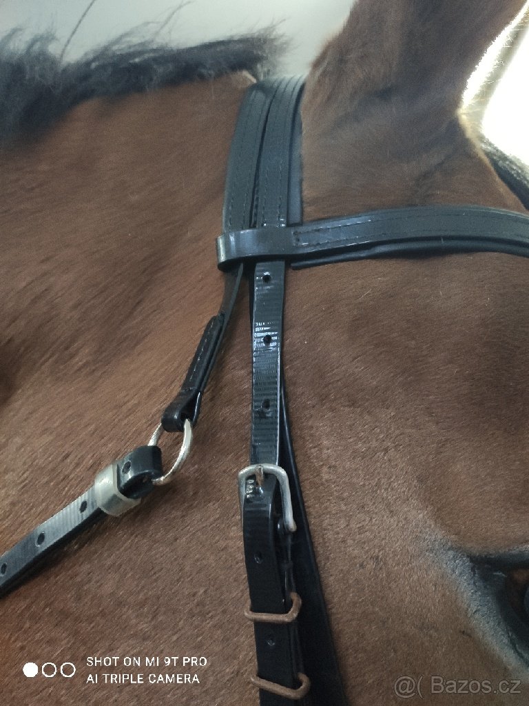 Biothane černá uzdečka - 4