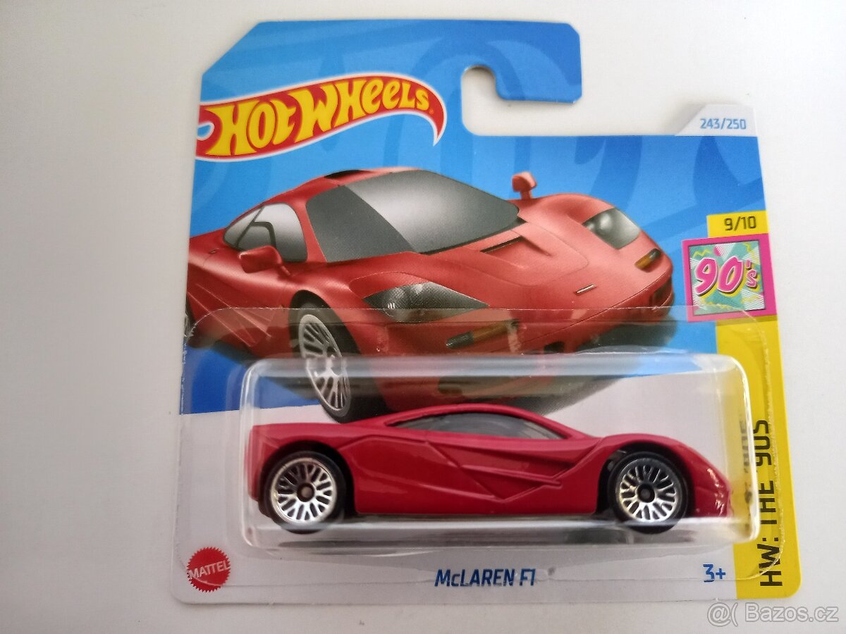 HOT WHEELS - MATCHBOX - McLAREN,BUGATTI,PAGANI,GORDON MURRAY - 4