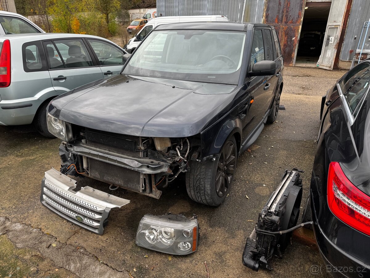 Range Rover Sport 3.6d veškeré náhradní díly s