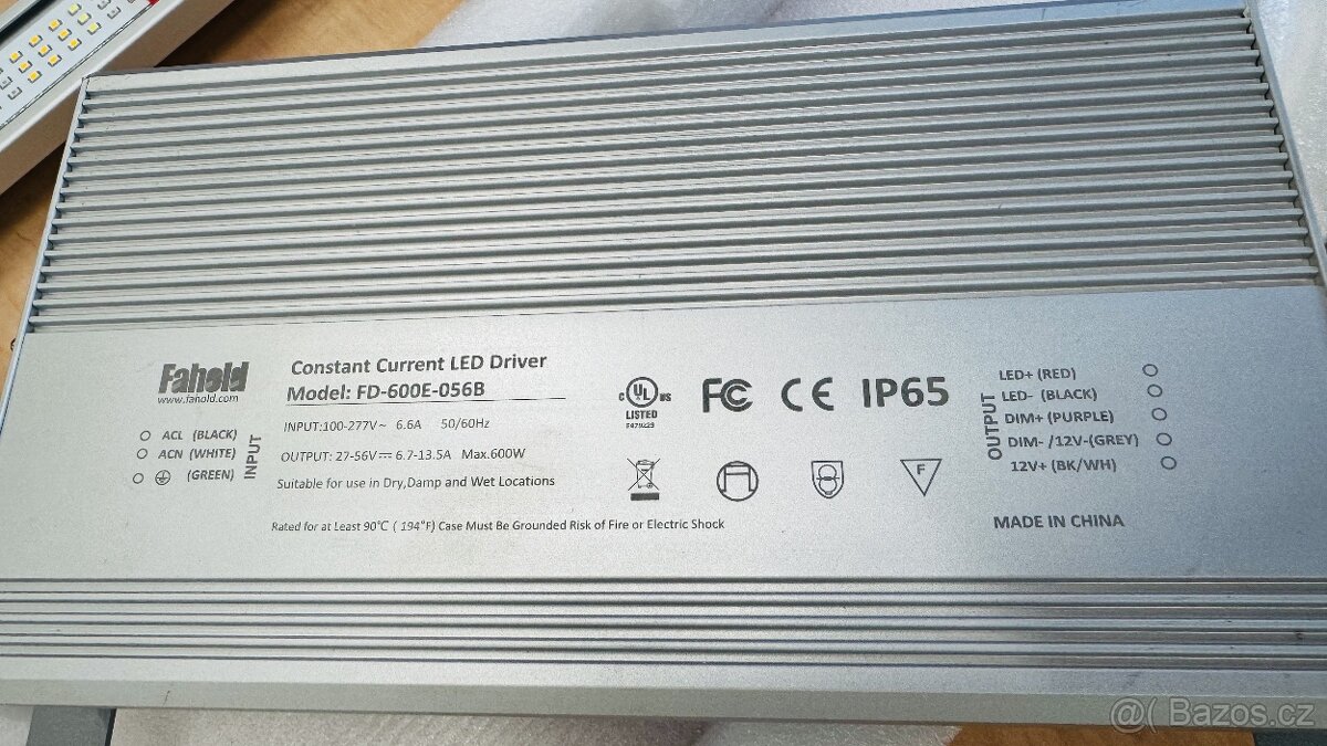 PPFD LED osvětlení pro pěstování rostlin 640W - 4