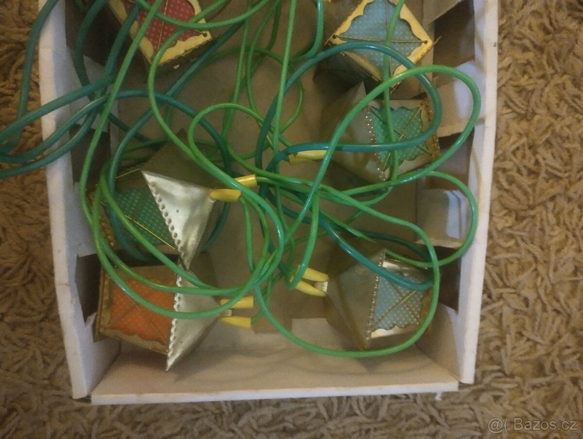 Staré vánoční lucerničky -světlušky - 4