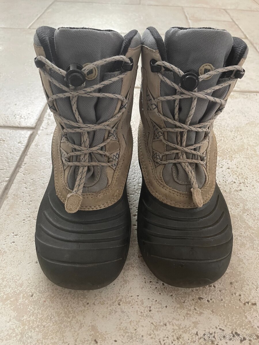 Zimní hodně teplé boty, zn. MERRELL, vel. 34 - 4