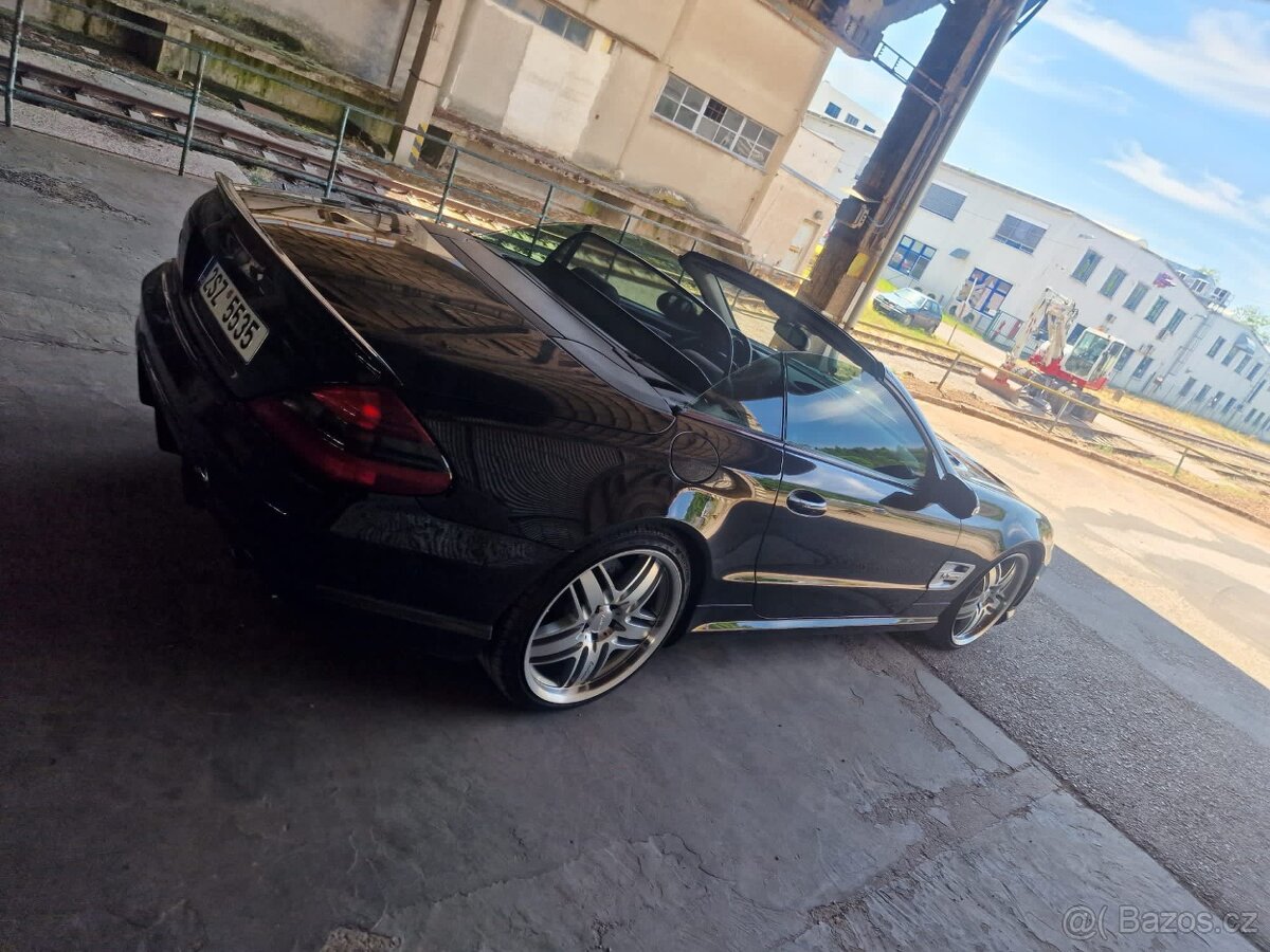 Mercedes Benz SL 55 AMG facelift 63AMG cabrio přes 500ps V-M - 4