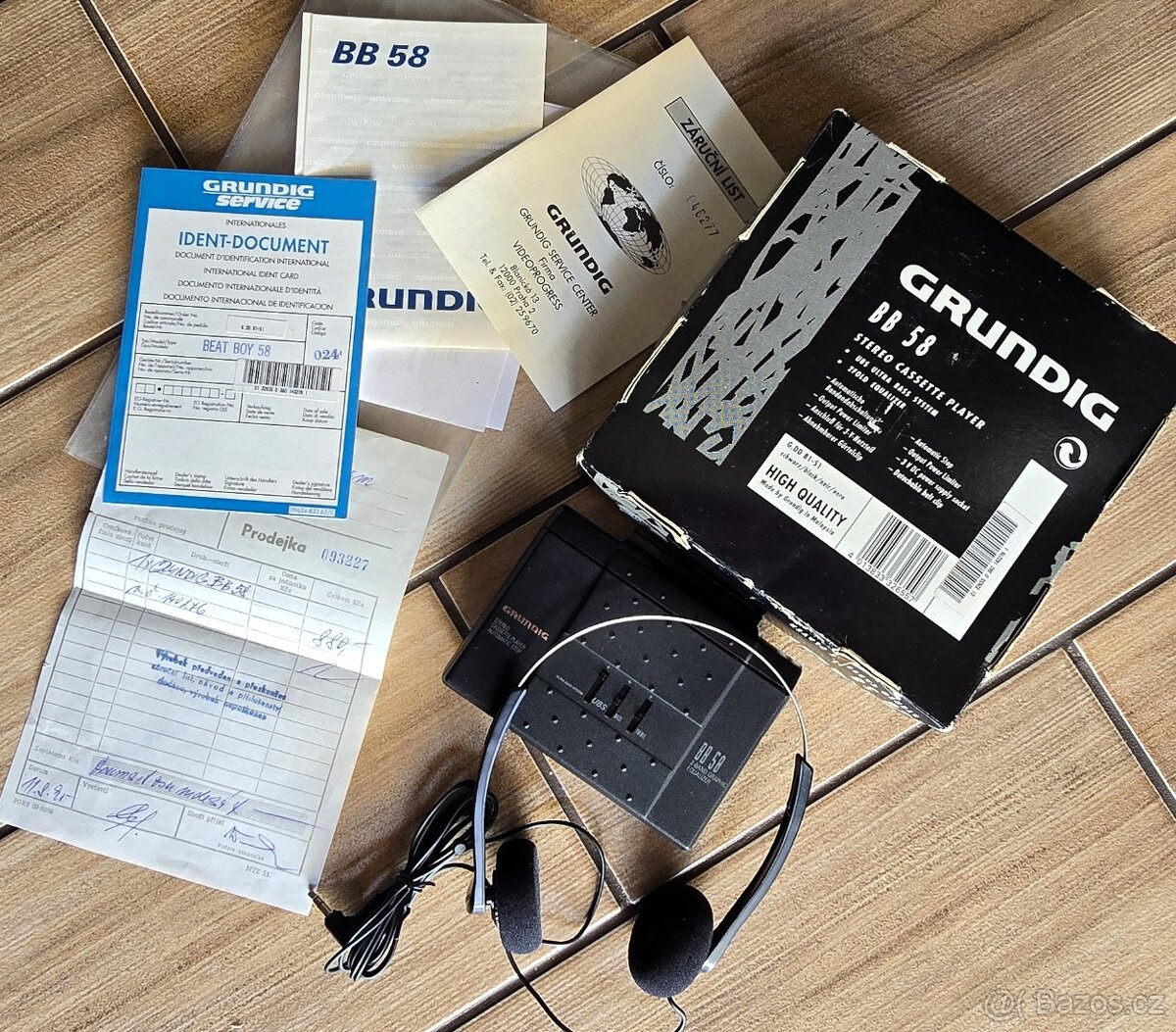 Stereo kazetový přehrávač✅Grundig BB 58✅(RETRO) - 4