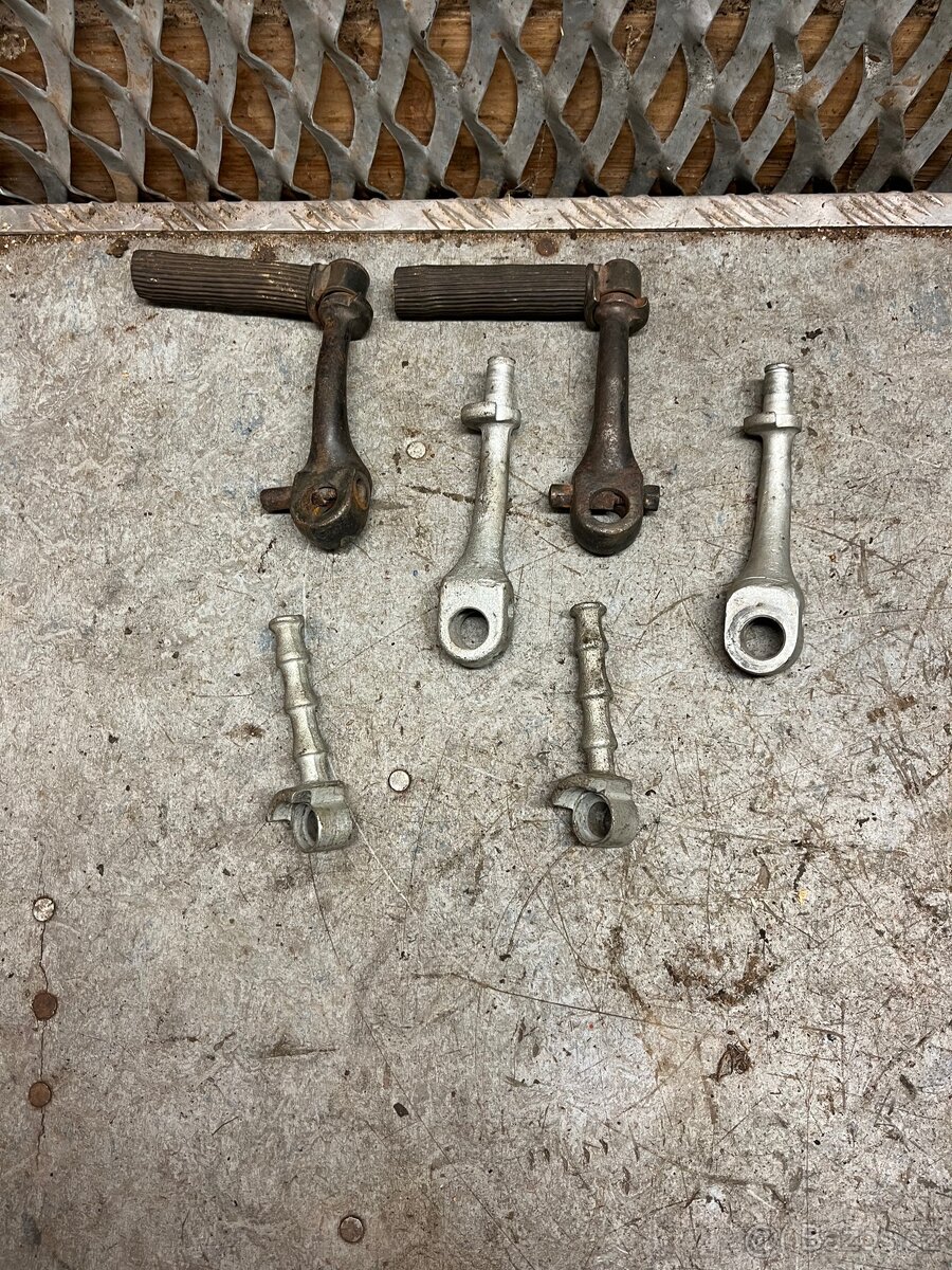 Startovací páky Jawa pionýr/mustang - 4