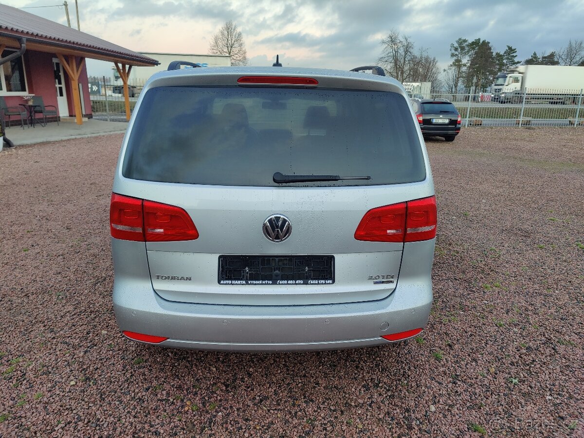 Vw Touran 2.0 TDI,103 kW,138.800 km,1 majitel,bez koroze - 4
