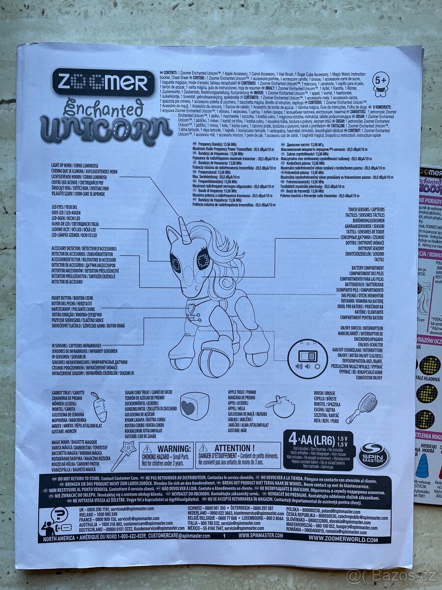 Robotický jednorožec Zoomer enchanted - 4