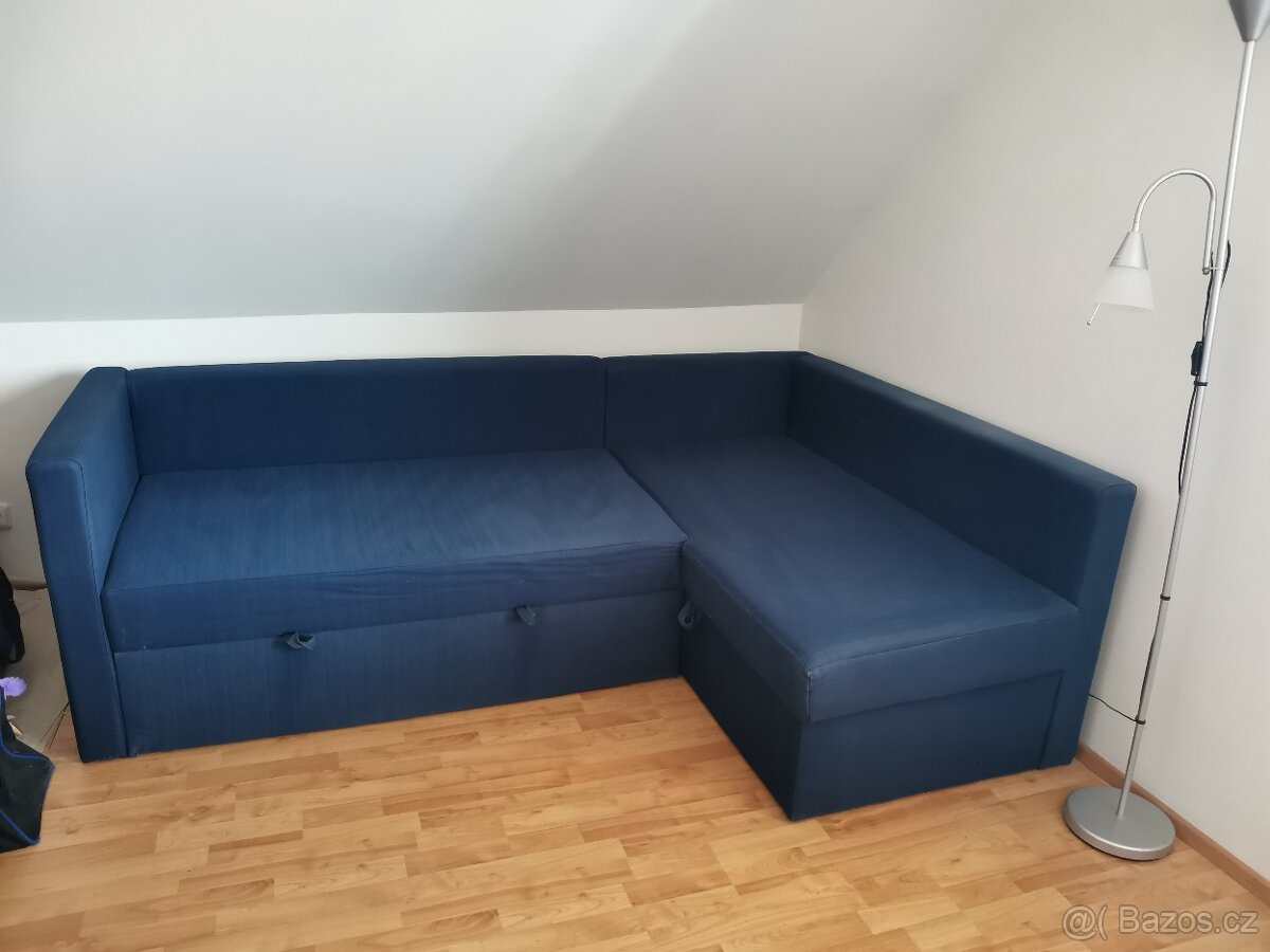 Rozkládací sedačka tvaru L - 4