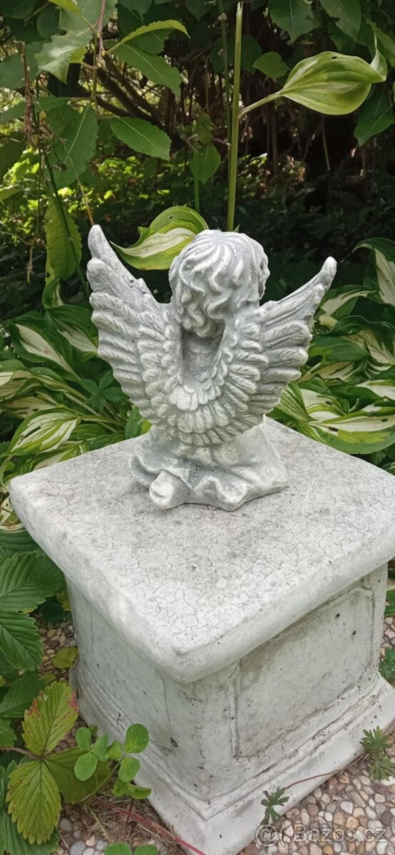 Zahradní dekorace- Andílek - 4