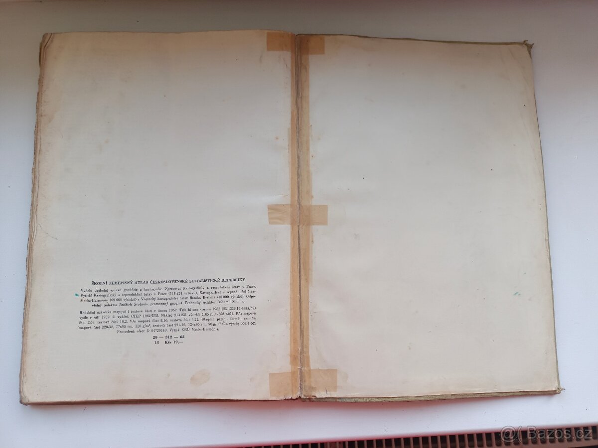 Školní atlas 1962 - 4