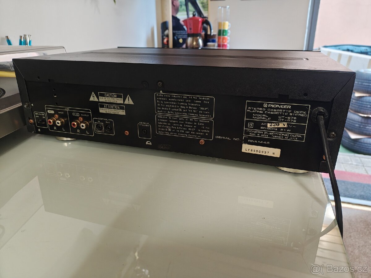 Pioneer CT 676 (deck-kazeťák) - 4