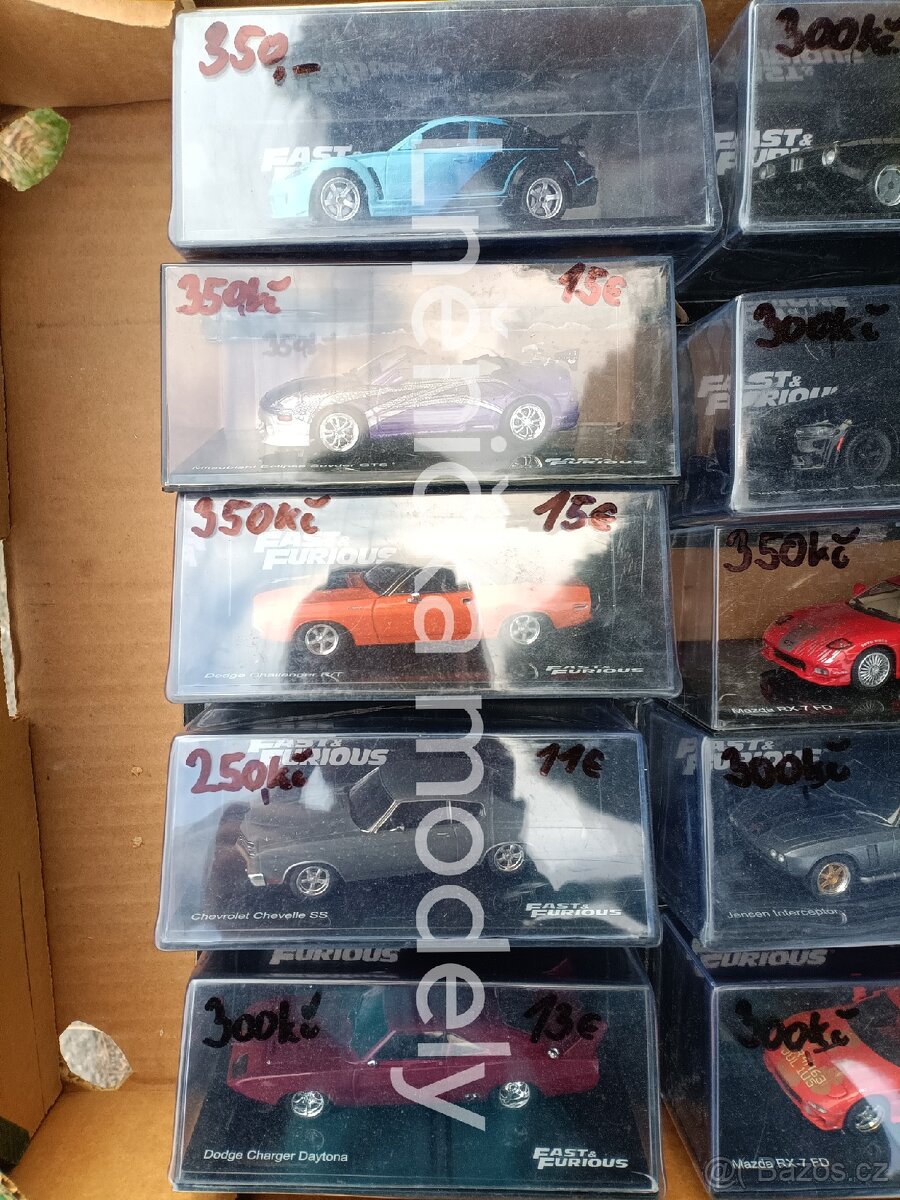 Modely Rychle a Zběsile 1:43 DEA - 4