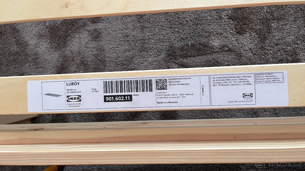 Postel IKEA 90 x 200 - 4