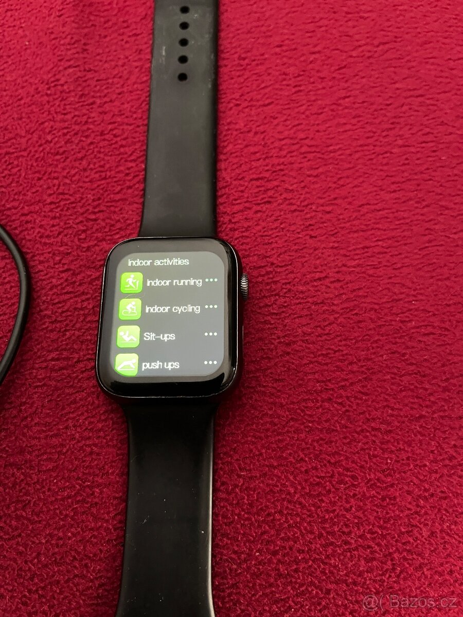 M16 Plus Smart watch chytre hodinky magneticke kovové - 4
