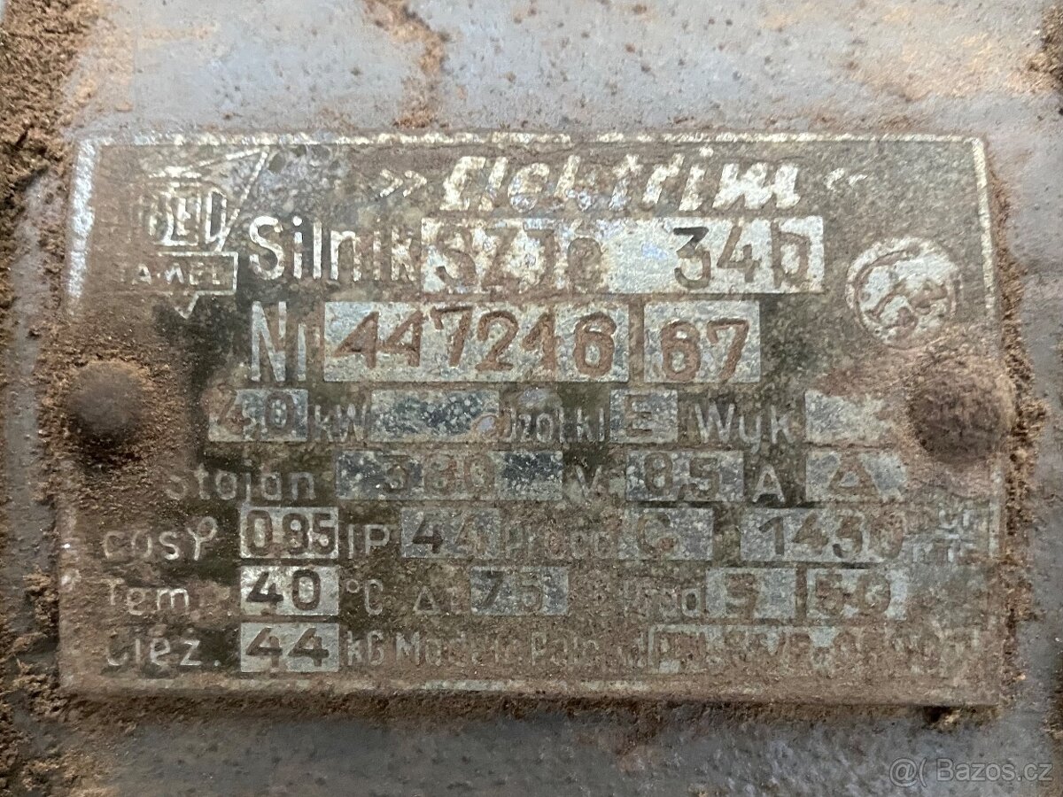 Elektromotor 4 kW / 380 V / litinový - 4