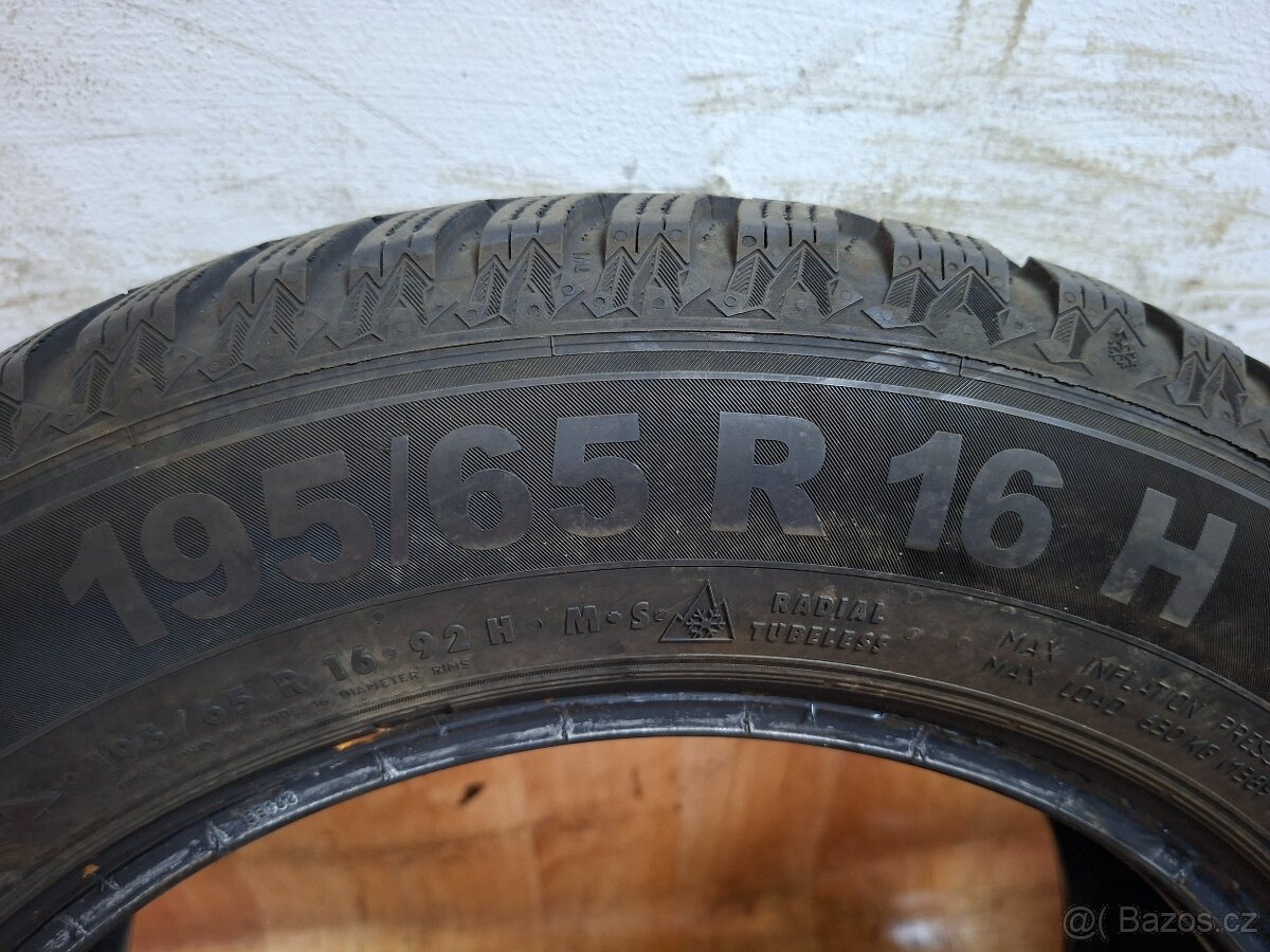 Zimní pneu 195/65/16 Semperit - 4