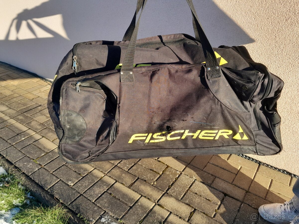 Hokejová taška Fischer na kolečkách - 4