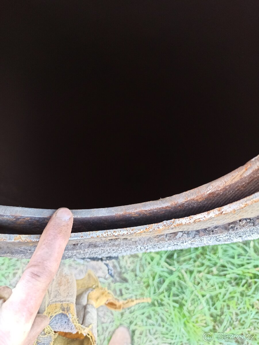 Ocelová/železná nádrž na vodu 50 m3 kubíků , 50000l - 4