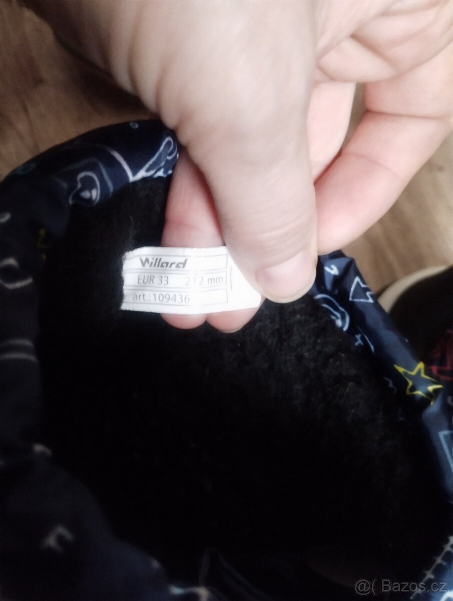 Zimní boty Superfit,Loap, trekové, sněhule 28,29,33,34 - 4