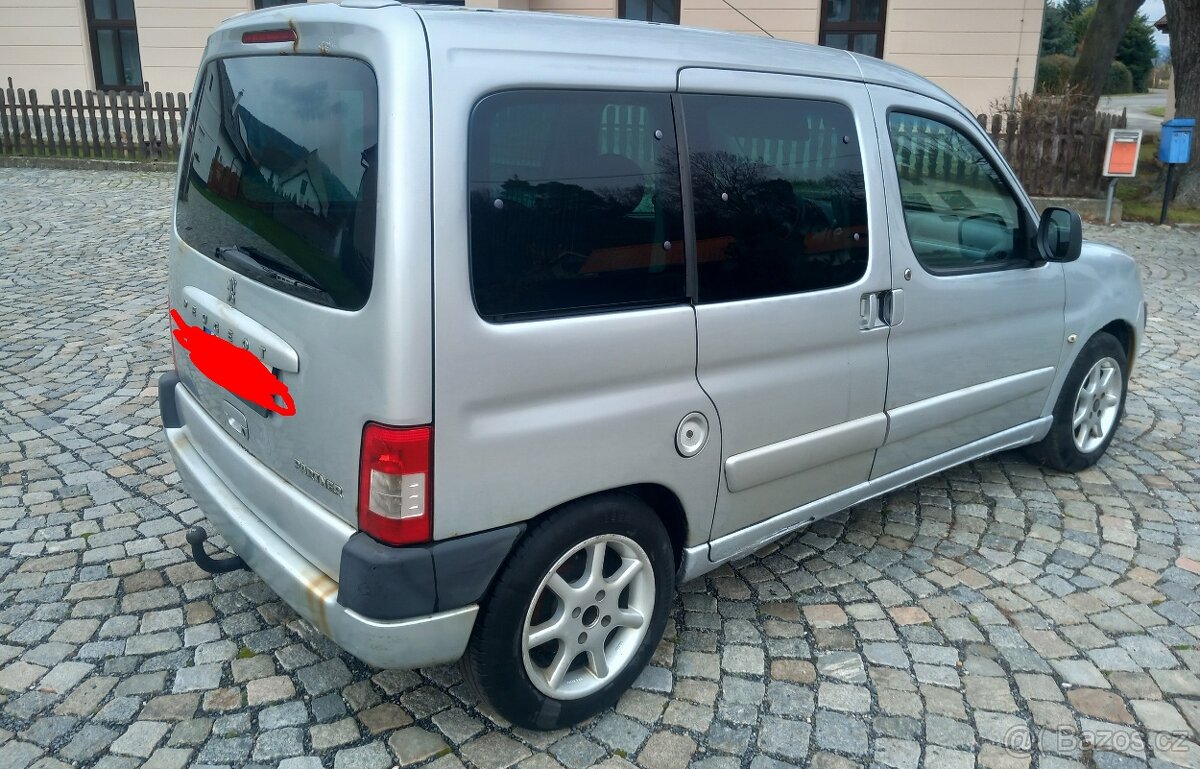 PEUGEOT PARTNER 1.6HDI 55KW 2007 1.MAJITEL KOUPENO NOVÉ V ČR - 4