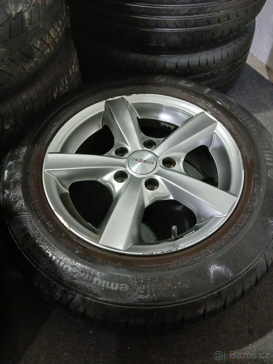 SADA LETNÍCH KOL 5x114,3 R15 DEZENT - 4