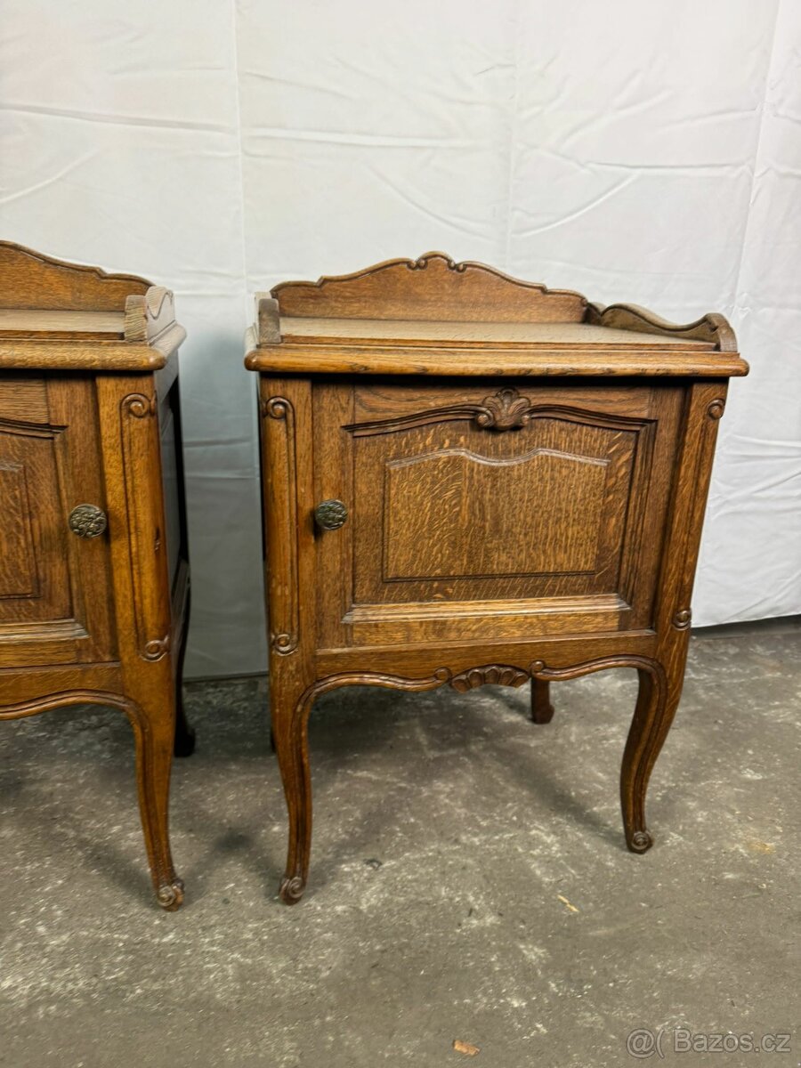 Starožitné noční stolky (137003) - 4