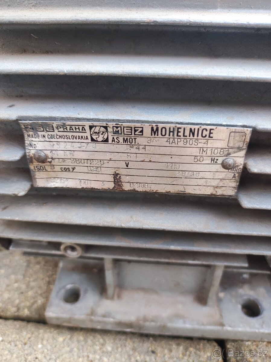 Elektro motory - 1,1kW - 4