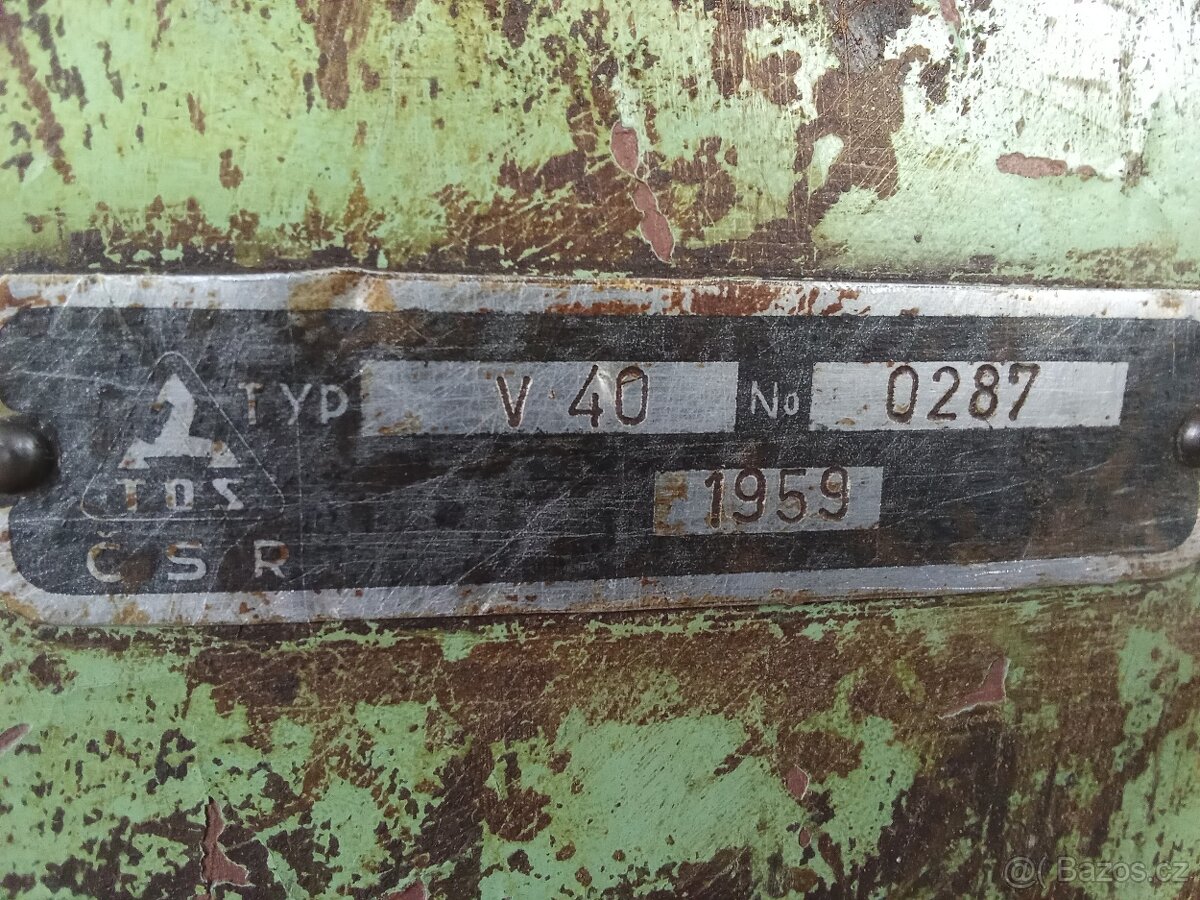 Vrtačka stojanová V40 - 4