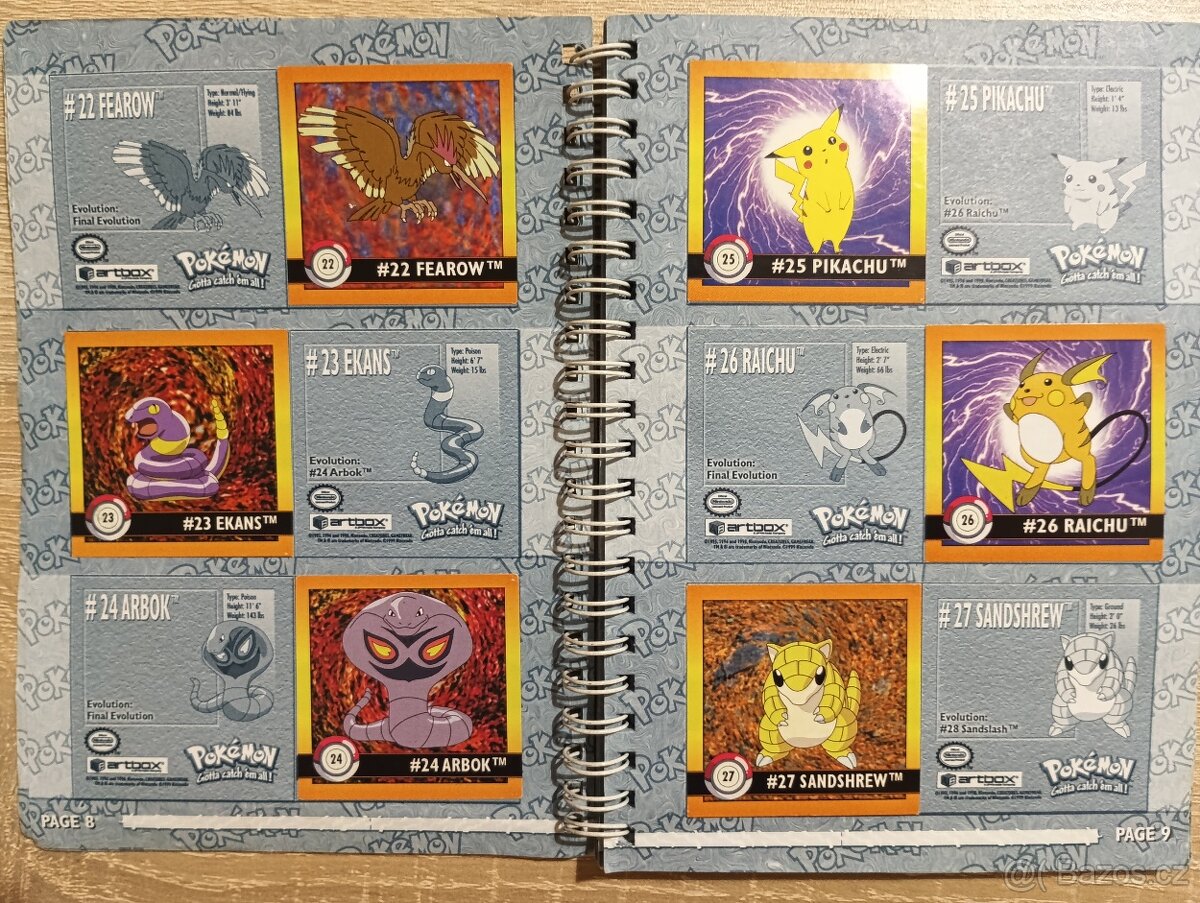 Pokémon album série 1 - 4
