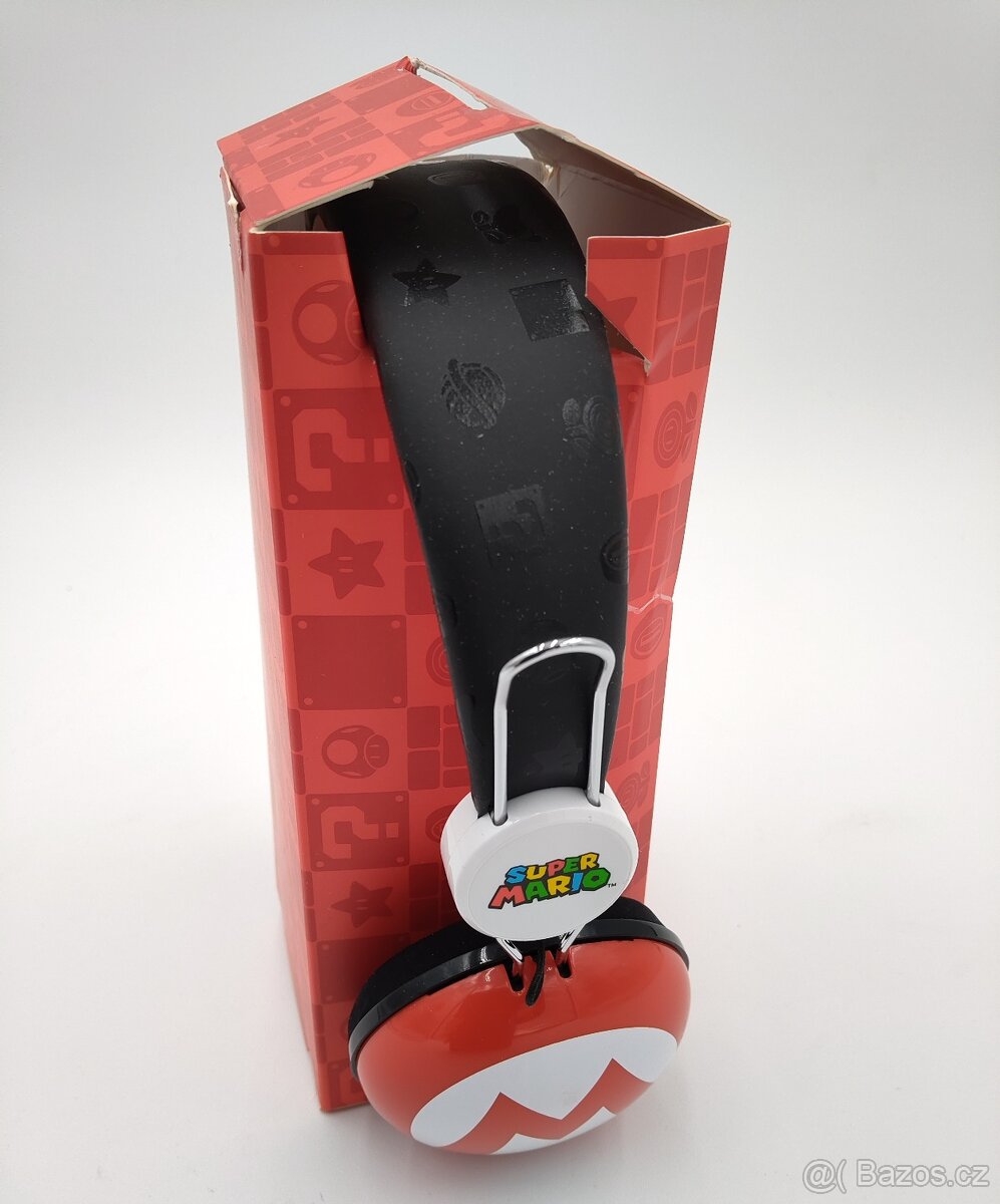 Krásné značkové Dětská sluchátka OTL Mario Icon Tween SUPER - 4