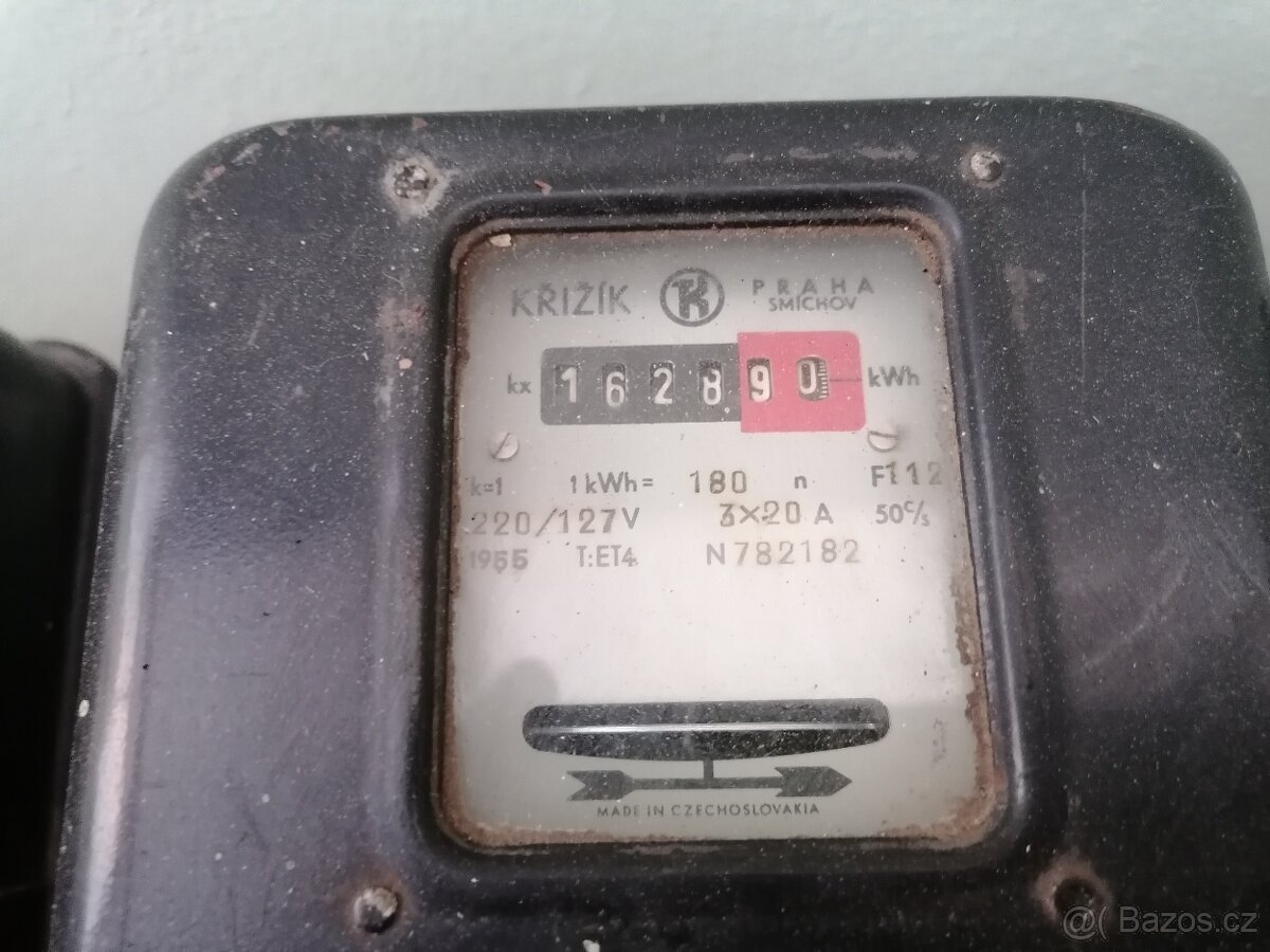 Staré elektroměry - 4