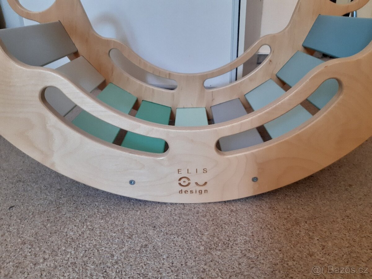 eliNeli dřevěná montessori houpačka - 4