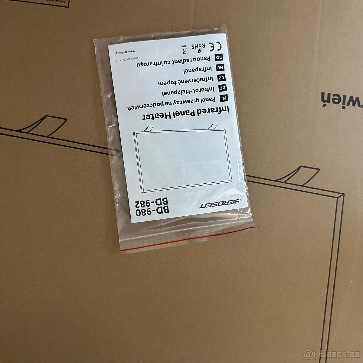 Infračervený sálavý ohřívač - 4