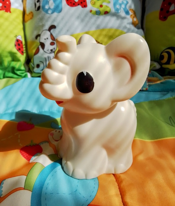 RETRO HRAČKY GUMOVÉ SRNEČKY, SLON, ZAJÍČEK, ŽABKA, MEDVÍDEK - 4