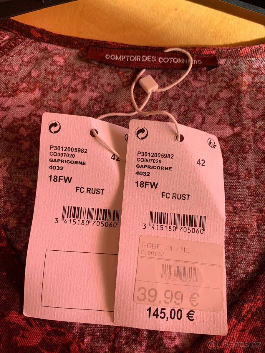 šaty zn. Comptoir des Cotonniers - vel. XL - nové - 4